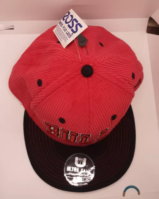 CHICAGO BULLS ULTRA Game Adjustable Snapback Hat Cap NBA Basketball Red ...