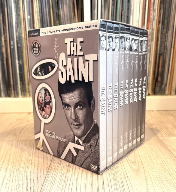 THE SAINT - The Complete Monochrome Series - DVD 18-Disc Set Roger