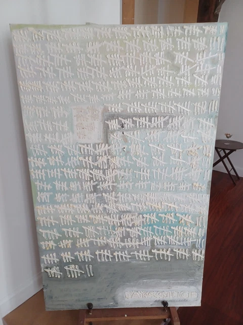 Painting: oil on canvas (146 cm x 89 cm)