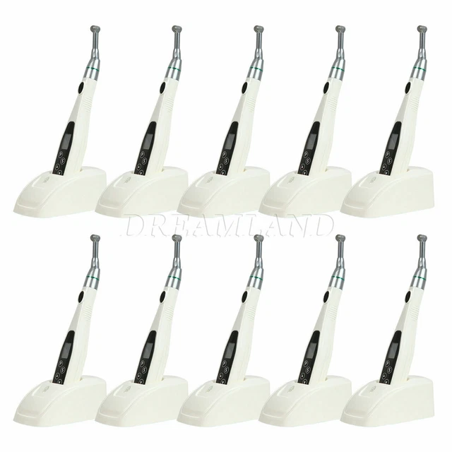 10*Cordless Dental Endo Motor Root Canal Treatment 16:1 Handpiece Smart F1#2