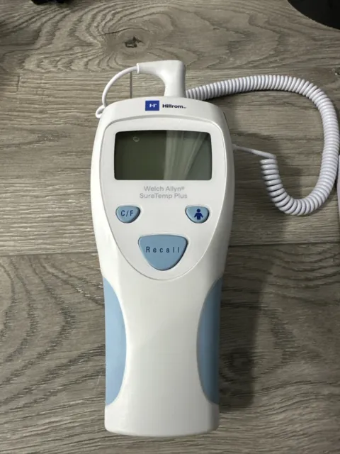 Welch Allyn Digital Thermometer SureTemp Plus 690 w/ Probe Stand