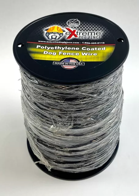 Extreme Dog Fence Wire Pet Containment System Heavy Duty 18 Gauge 1500 ft