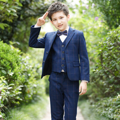 Anzug Jungen blau Kinder Fest Anzug Kommunionsanzug Festanzug Hochzeit☆Taufe