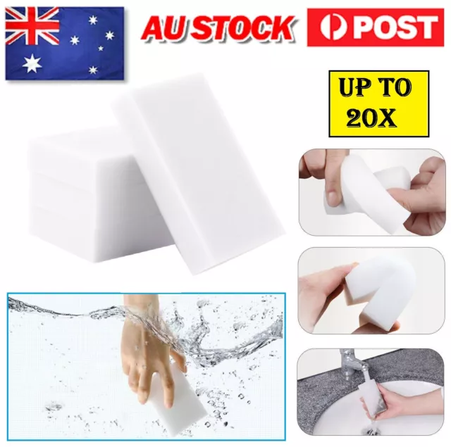 20xUpto Nano Magic Sponge Eraser Cleaning Melamine Multi-functional Foam Cleaner