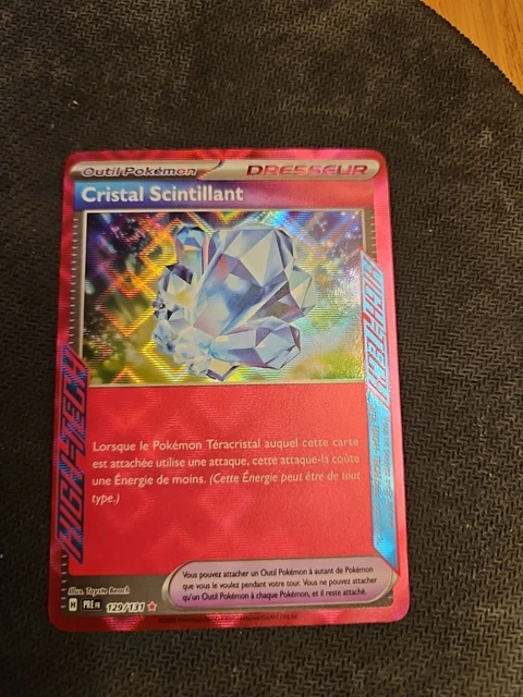 Carte Pokémon Cristal Scintillant 129/131 évolutions prismatiques Neuve