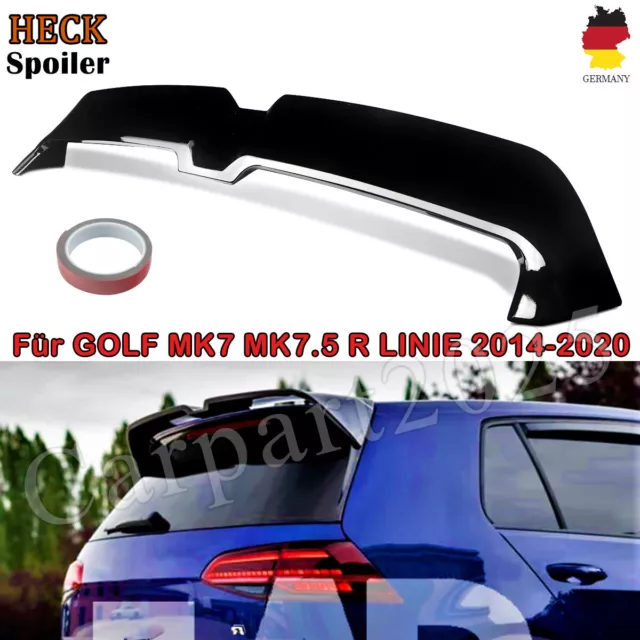 Heckspoiler Lippe Oettinger Style für VW Golf 7 MK7.5 GTI GTD R-Line R Glänzend