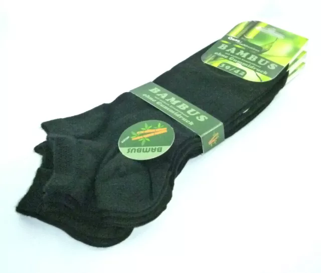 Wellness-Sneakersocken, Avec Large Ceinture Confort,sans Pression,3Paar 2