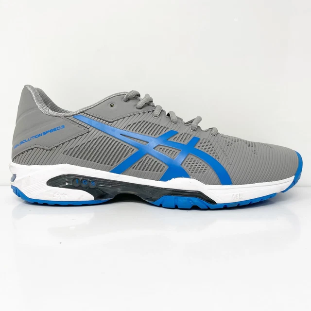 Asics Mens Gel Solution Speed 3 E600N Gray Casual Shoes Sneakers Size 6.5