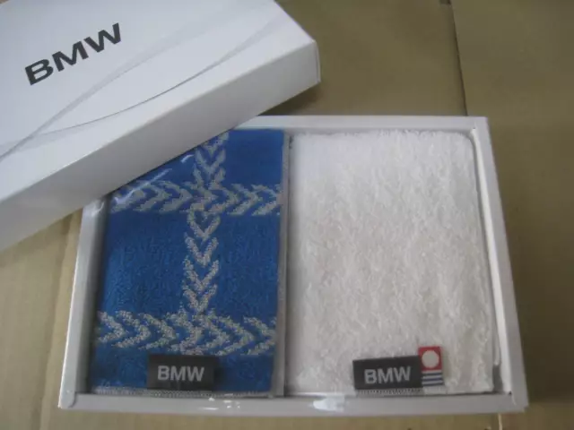 BMW original Limited Imabari Towel Handkerchief Set 25cm×25cm from japan