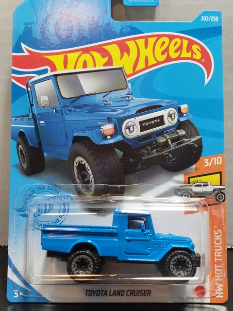 2021 HOT WHEELS L Case #202 Blue Toyota Land Cruiser HW Hot trucks $10.