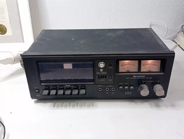 SHARP Stereo Cassette Deck Model RT-1122