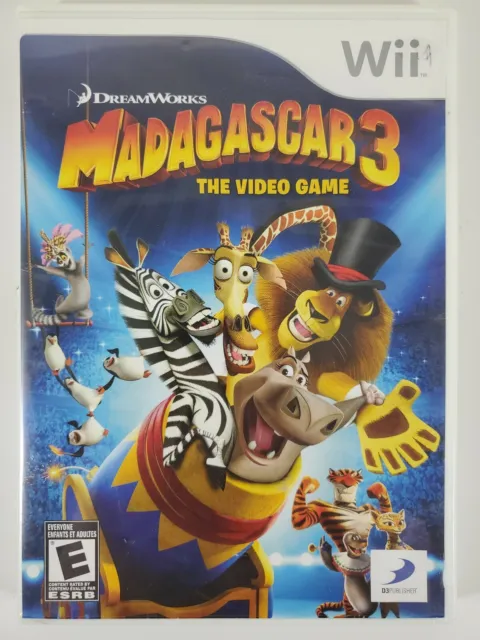 Madagascar 3: The Video Game Complete | Nintendo Wii | Fast Free Shipping 🚀