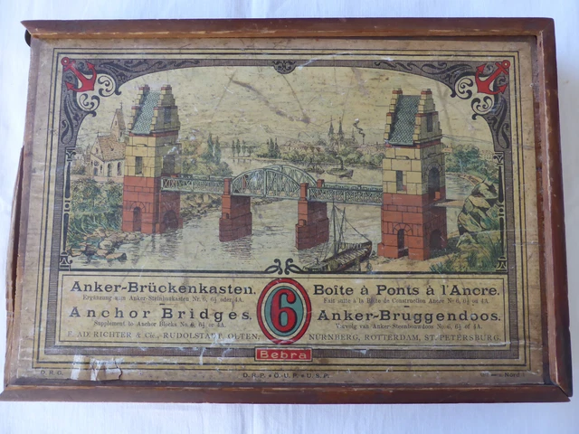 2 Boîtes Richters Anker – Jeu Construction En Pierre – Tailles 4 Et 4 1/2 – Neuf