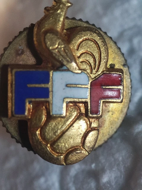 Insigne FFF Coq émail ORIGINAL - Mini Insigne France Football