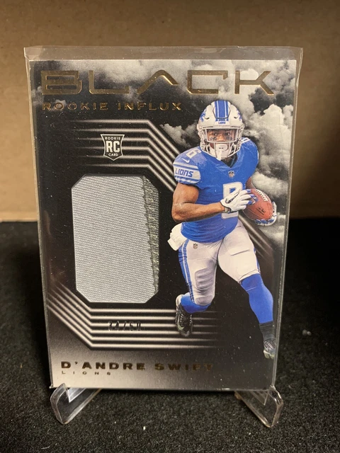 2020 Panini Black Dandre Swift Patch /50 Rookie #R18