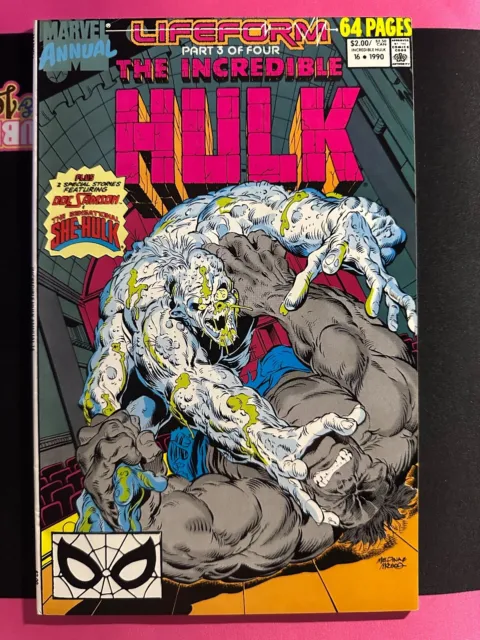 The Incredible Hulk Annual #16 1990 Marvel Comics