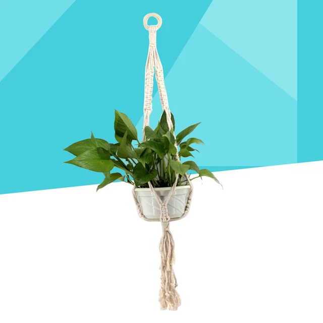 90cm Blumentopf Hängen Net Blumentopf Halter Diy Pflanze Aufhänger