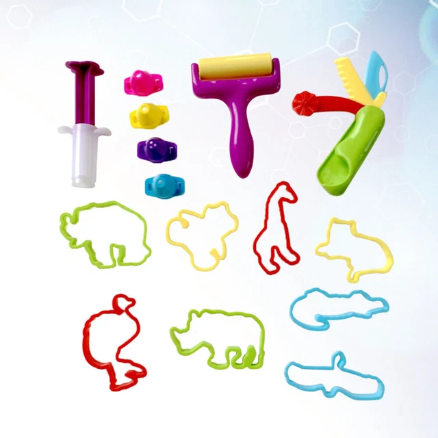 15 piezas molde manual de arcilla para galletas plastilina