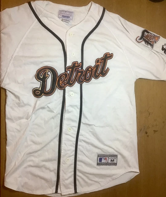 DETROIT TIGERS Baseball Jersey, Original Starter, Size M DETROIT TIGERS Baseball Jersey, Original Starter, Size M