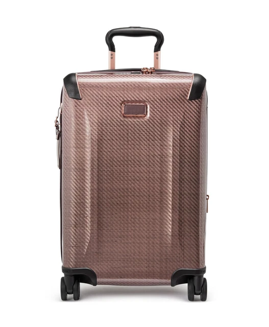 New Tumi Tegra-Lite International Expandable 4 Wheel Carry-On Luggage Bag -Blush