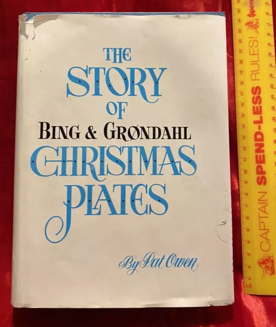 Story Of Bing & Grondahl Christmas Plates Royal Copenhagen Reference Book Hb Dj!