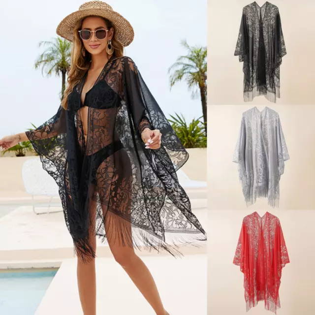 Womens Summer Bikini Cover Up Sarong Beach Dress Swimwear Kaftan Beach Swimsuit