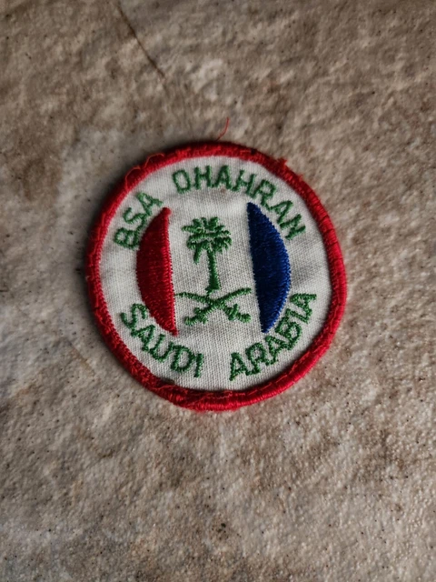 BSA  Daharan saudi arabia Patch (2.25")