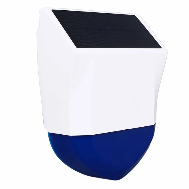 Solar Solar Sound Light Alarm Rainproof Outdoor Sound Alarm Siren With Motion