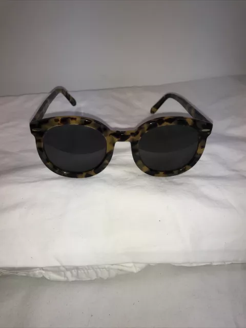 Karen Walker Super Duper Strength Oversized Sunglasses Tortoise