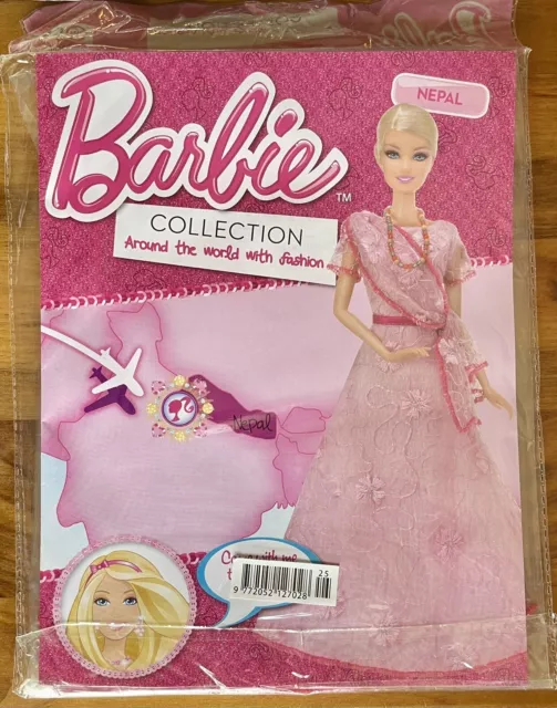 Barbie Collection ~ Around the World with Fashion ~Magazine & Outfit ~ Nepal ~