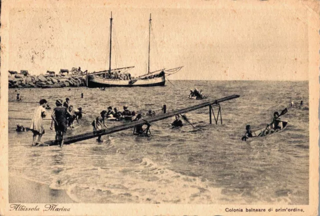 Savona Albissola Marina Colonia Balneare F. piccolo  spedita franc. asp.