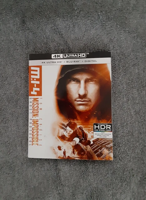 MISSION IMPOSSIBLE GHOST Protocol (4K UHD, Blu-ray, Digital) w ...