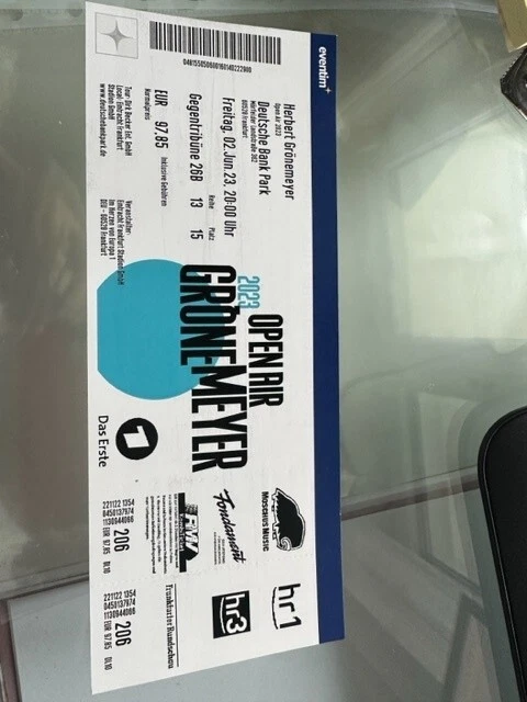 Nicht verpassen! Herbert Grönemeyer-ticket!