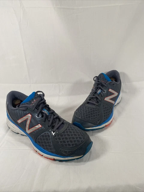 NEW BALANCE MENS 1260 V5 M1260SB5 Black Blue Running Shoes Lace Up