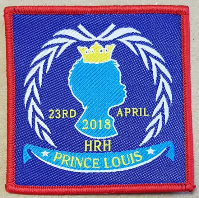 10 x HRH Prince Louis Royal Baby girlguide scout blanket badge patch badges