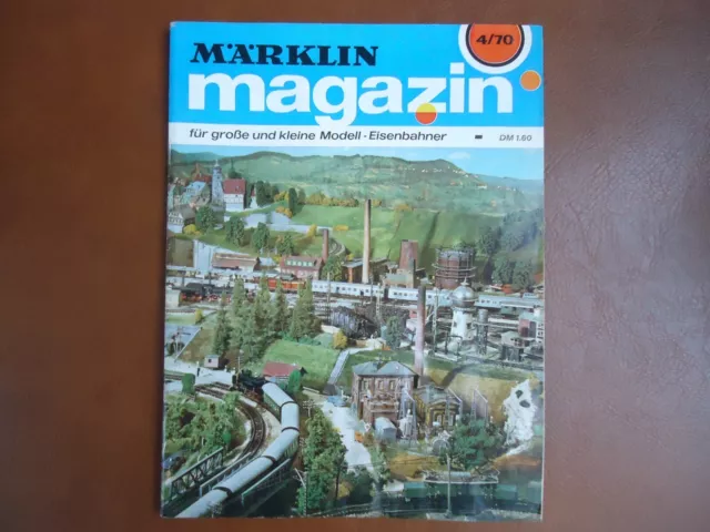 Märklin magazin 4/70 für Modell-Eisenbahner