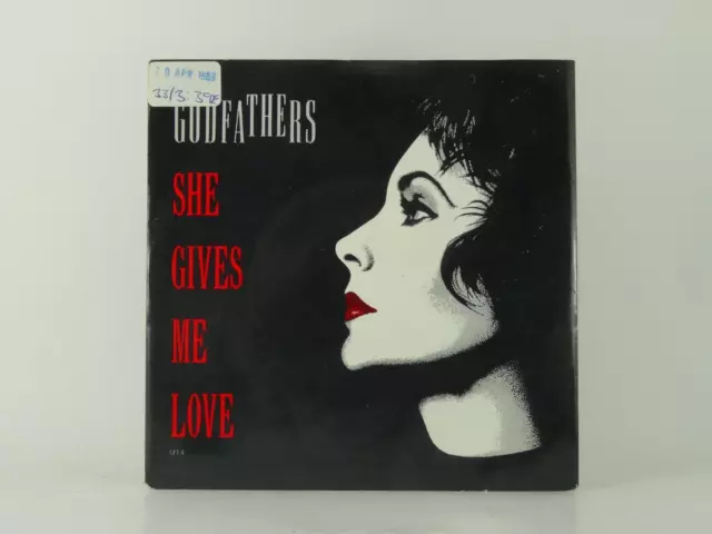 THE GODFATHERS SHE GIVES ME LOVE (18) 2 Track 7" Single Picture Sleeve EPIC RECO