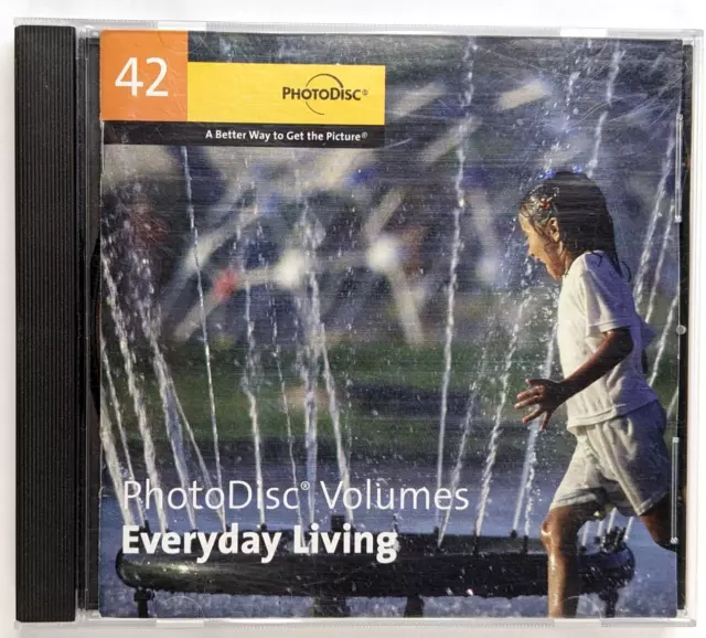 PhotoDisc Volumes 42, Everyday Living CD Set Royalty-Free 336 Stock Photo