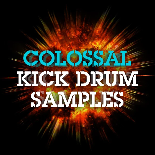 COLOSSAL KICK DRUM Samples 24 bit WAV EDM House Techno Trance