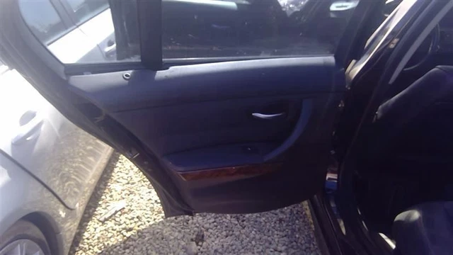 Black Leather Left Rear Door Trim Panel 51427217579 Fits 06-11 BMW 328I E90 OEM