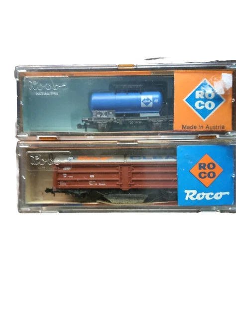 Wagon Voyageur Roco échelle N Suisse - Rame Réf. 24330/24331 - Occasion - Modélisme Ferroviaire