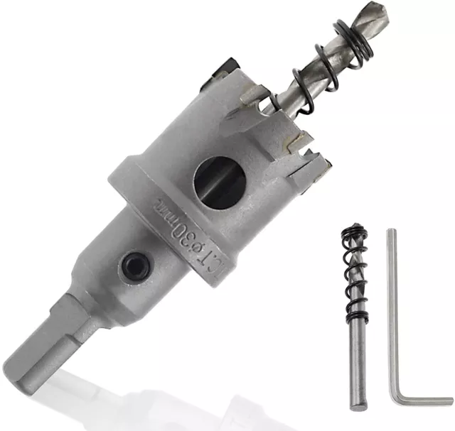 30mm Diameter Tungsten Carbide Tipped Hole Cutter TCT Hole Saw