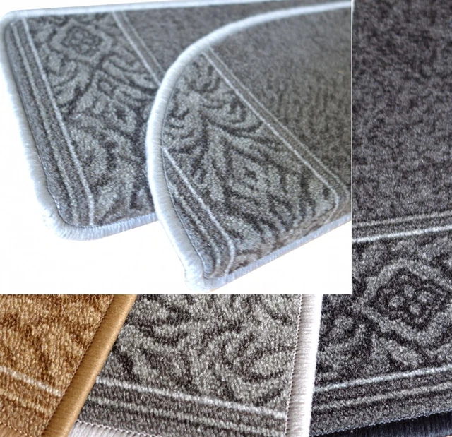 Tappetino scale ""Tropez"" in vari colori, dimensioni, forme con angolo metallico
