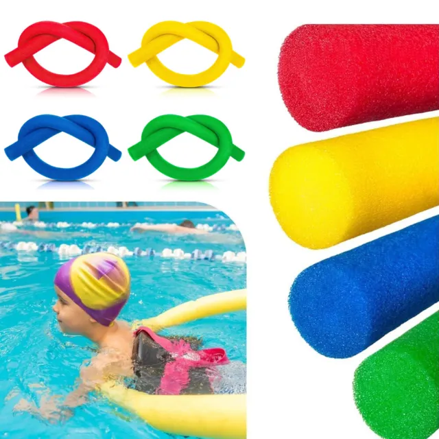 2 x Swimming Pool Noodle Float Aid Woggle Fun Long Foam Craft Floating