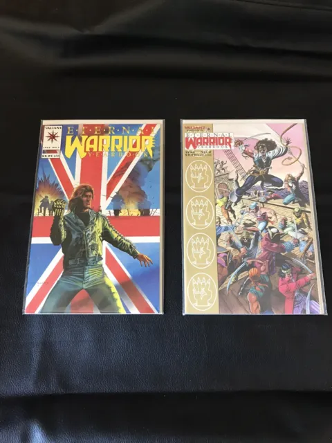 Eternal Warrior Yearbook #1-2 VF/NM complete series - valiant comics set lot