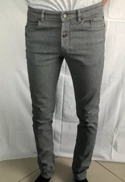 Siviglia Pantalone Fantasia Grigio Uomo tg. S / 29 Slim Fit