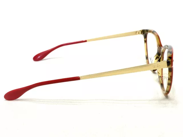 NEW Ray Ban RB5360 5714 Womens Red Tortoise Gold Cat Eyeglasses Frames 54/18~145 3