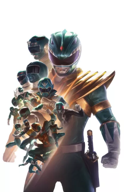 Mighty Morphin Power Rangers #106 Forever Green Carlos Dattoli Variant