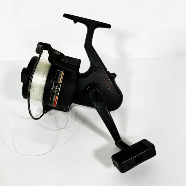 SHAKESPEARE ALPHA GRAPHITE Vintage Spinning Fishing Reel Working 30lb 180  Yards $41.72 - PicClick