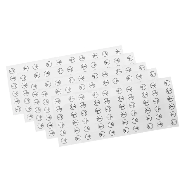 12 SHEETS WARNING Sticker Electrical Panel Labels Metal Grounding Tag £ ...